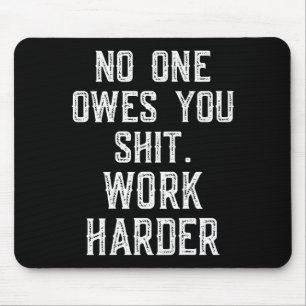 Mousepad (Costas) ninguém se importa deve-te porcaria traba