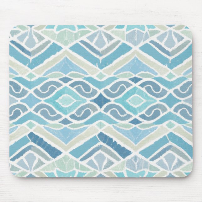 Mousepad Costeira/praia/azul náutico (Frente)