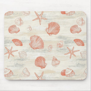 Mousepad Costeira russa - Conchas, Starfish, Recife (29)