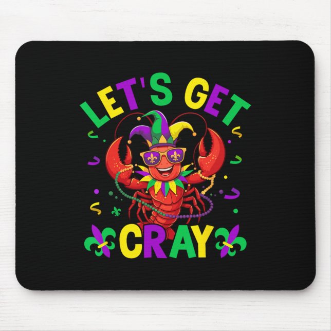 Mousepad Costume Encantado De Lagosta Deixa Cray Mardi Gr (Frente)