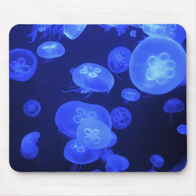 Mousepad Costume usual bonito das medusa da lua azul de (Frente)
