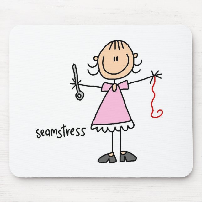 Mousepad Costureira (Frente)