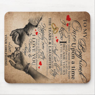 Mousepad Cota De Amor Para Namorado   Oferta de citação a