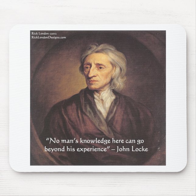 Mousepad Cota de Conhecimento/Experiência do John Locke (Frente)