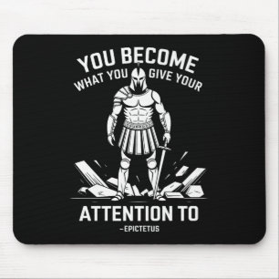 Mousepad Cota de Força Mental Estática Homens Epictetus Pre