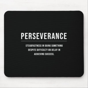 Mousepad Cota de Slogan Empresarial Motivacional Perseveran