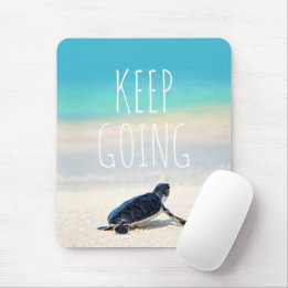 Mousepad Cota Motivacional Continua A Ir À Praia da Tartaru