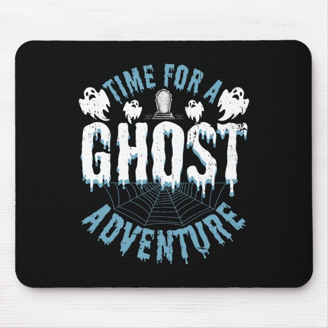 Mousepad Cotação De Aventuras De Caça Ao Fantasma Para Inve (Frente)
