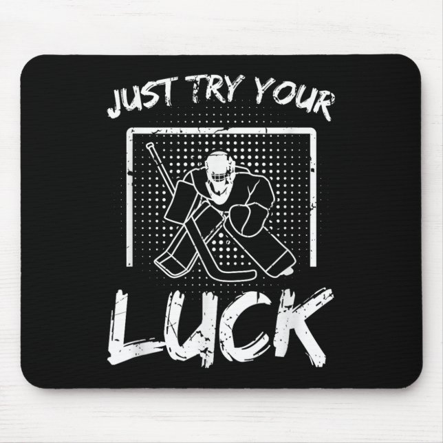 Mousepad Cotação Ice Hockey Goalie (Frente)