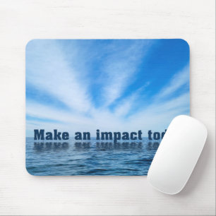 Mousepad Cotação Inspiradora no Pad do Mouse do Céu