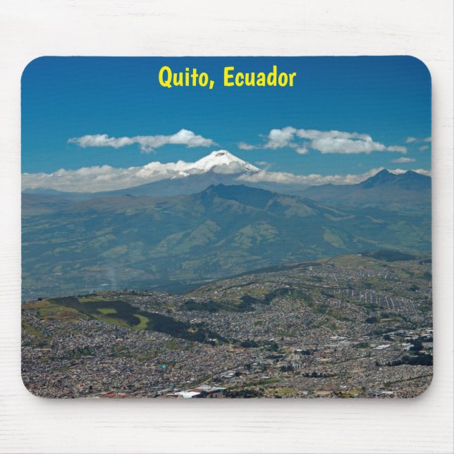 Mousepad Cotopaxi e Quito (Frente)