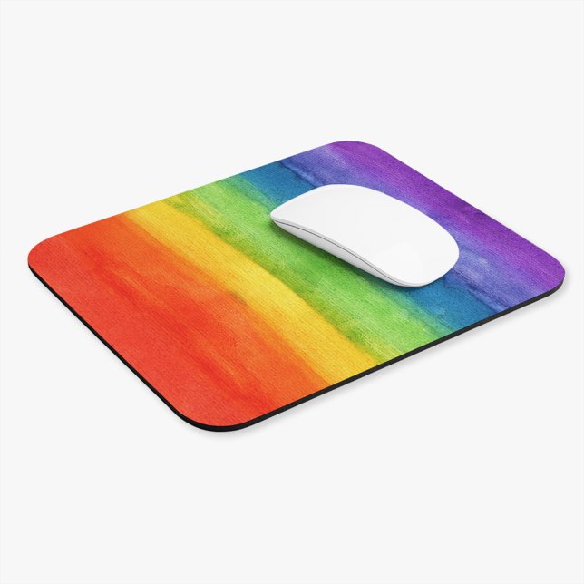 Mousepad Cotovelo-arco-íris Colorido Moderno (Criador carregado)