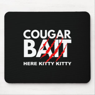 Mousepad Cougar Bait Divertido Halloween Costume Velha Mulh