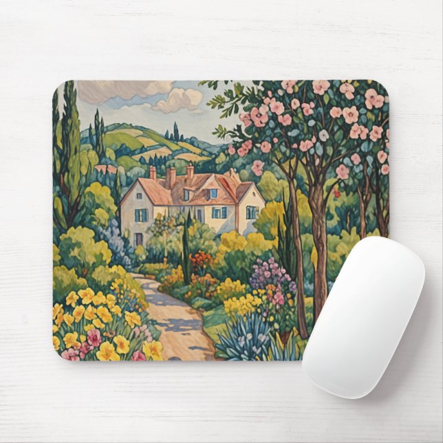 Mousepad Countryside Haven (Com mouse)