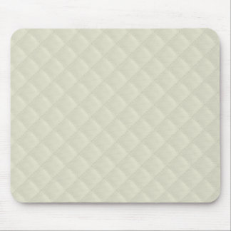 Mousepad Couro acolchoado creme