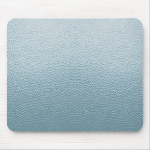 Mousepad Couro Azul Pastel