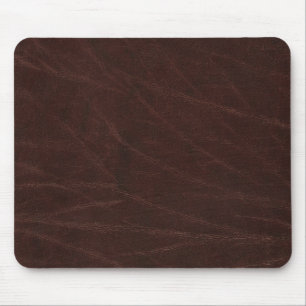 Mousepad Couro castanho escuro