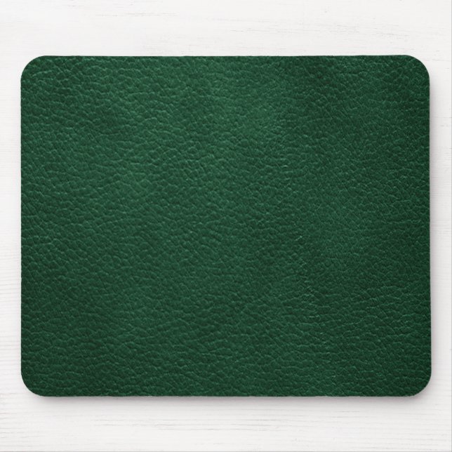 Mousepad Couro feito sob encomenda retro verde (Frente)