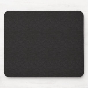 Mousepad Couro Preto