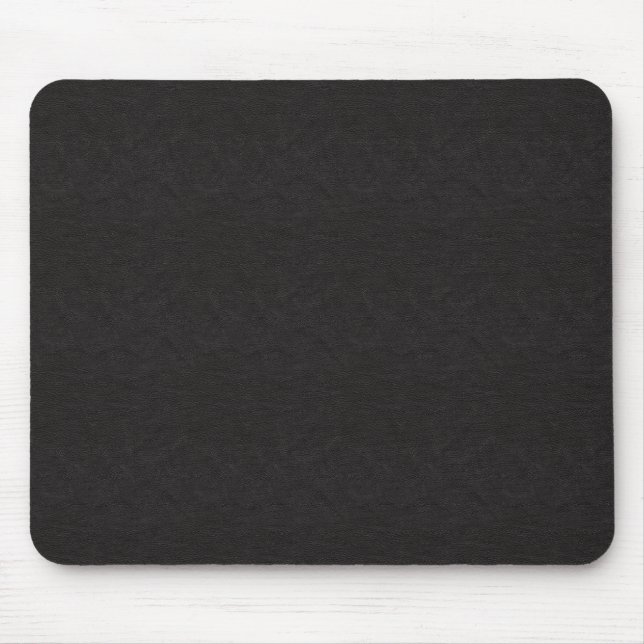 Mousepad Couro Preto (Frente)