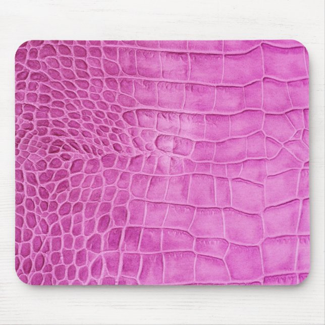 Mousepad Couro Rosa Quente (Frente)