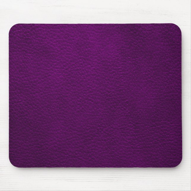 Mousepad Couro roxo feito sob encomenda retro (Frente)