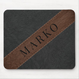 Mousepad Couros e peles, pretos e castanhos, masculinos