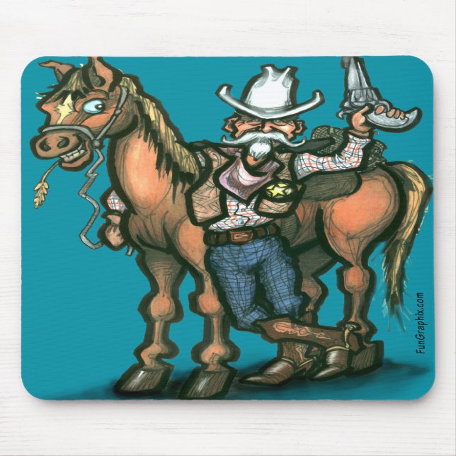 Mousepad Cowboy (Frente)