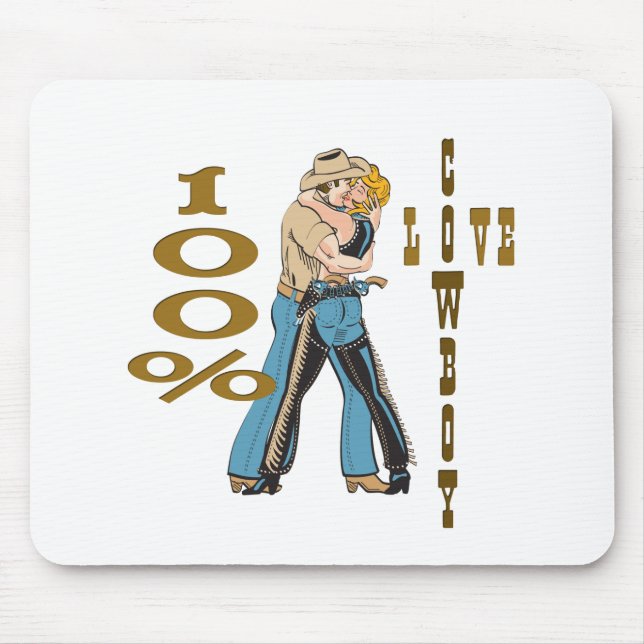 Mousepad Cowboy Love (Frente)