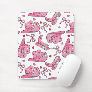 Mousepad Cowgirl Coquette Pink