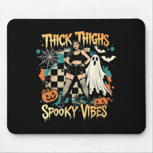 Mousepad Coxas grossas Víblias Engraçadas Fantasmas Hallowe