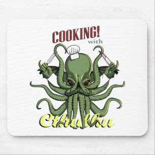 Mousepad Cozimento com Cthulhu
