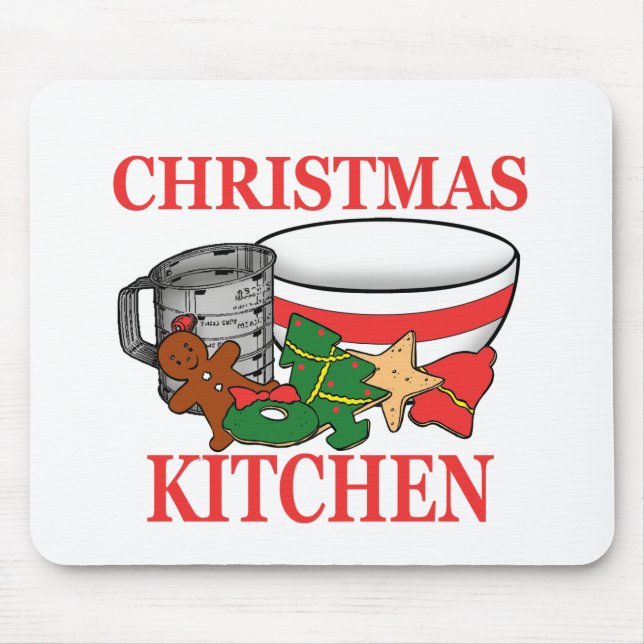 Mousepad cozinha natal (Frente)