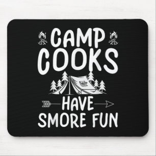 Mousepad Cozinheiro Engraçado de Acampamento de Verão - Div