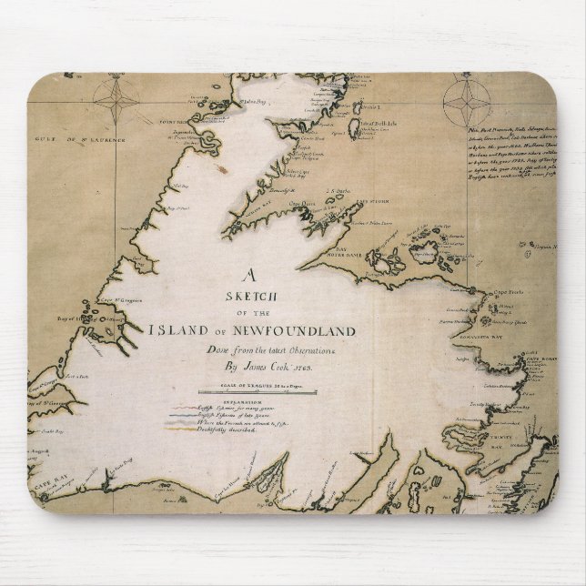 MOUSEPAD COZINHEIRO: TERRA NOVA, 1763 (Frente)