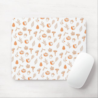 Mousepad Cozy Autumn Pattern