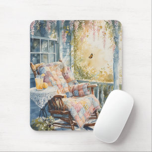 Mousepad Cozy Porch com Quilt e Lemonade Charm
