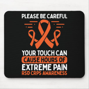 Mousepad Cps Sensibiliza Doença Contra Drama Laranja