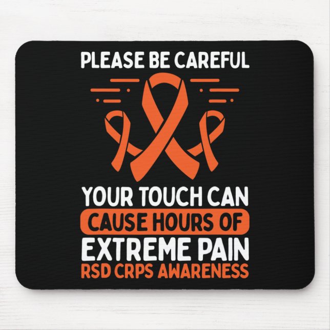 Mousepad Cps Sensibiliza Doença Contra Drama Laranja (Frente)