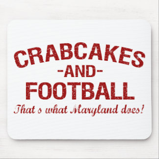 Mousepad Crabcakes e futebol