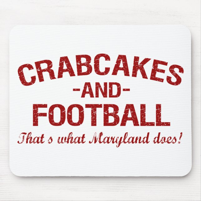 Mousepad Crabcakes e futebol (Frente)