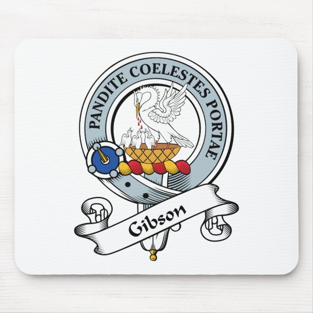 Mousepad Crachá do clã de Gibson (Frente)