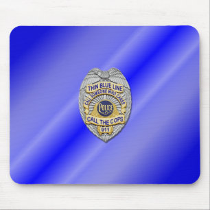 Mousepad Crachá fino de linha azul