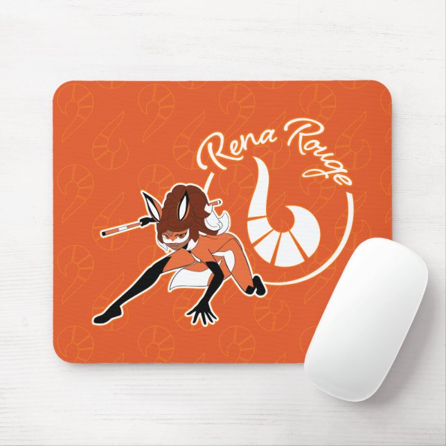 Mousepad Crachá Rena Rouge (Com mouse)