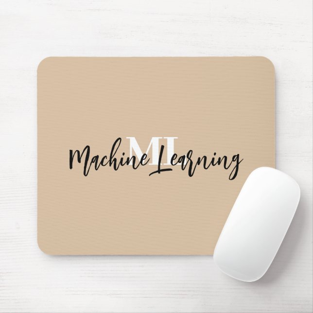Mousepad Crafted for ML Creators & Software Developers – ML (Com mouse)