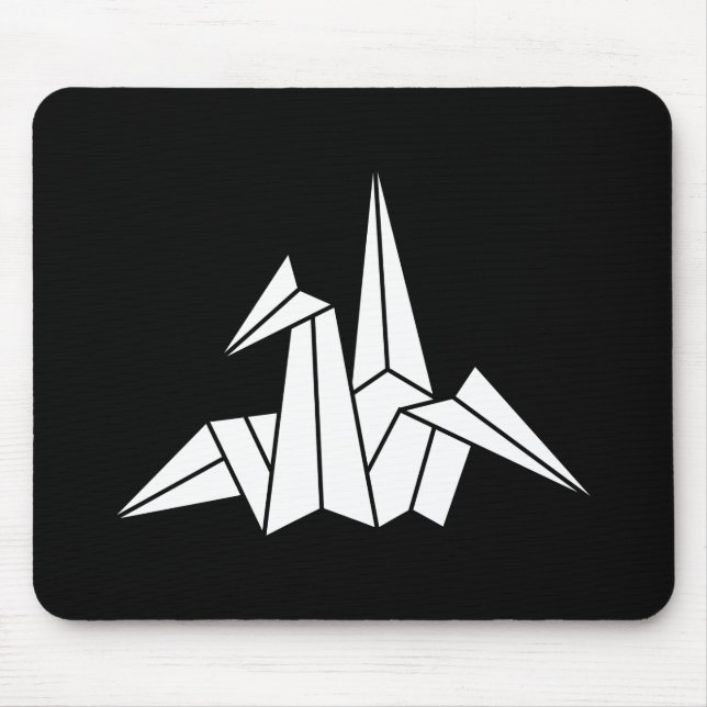 Mousepad Crane de papel (Frente)