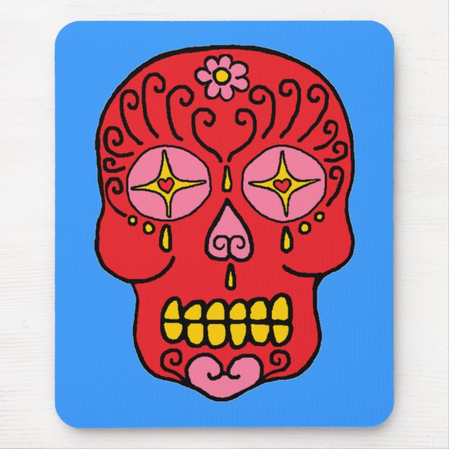 Mousepad Crânio (Frente)