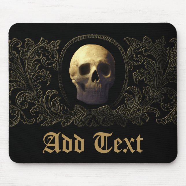 Mousepad Crânio (Frente)