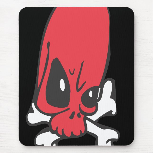 Mousepad Crânio (Frente)