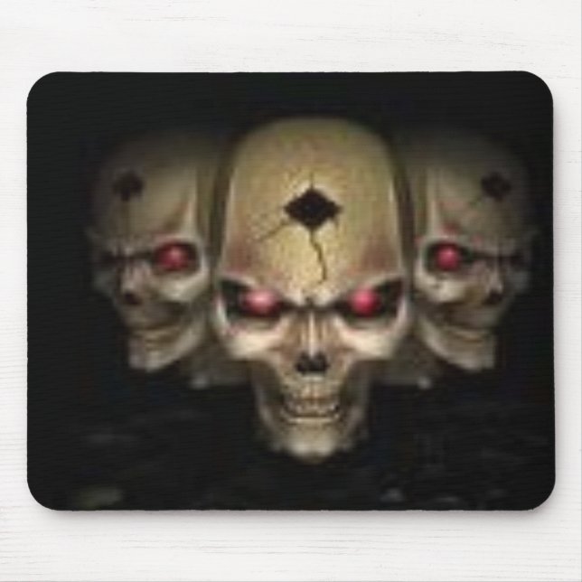 Mousepad crânio (Frente)